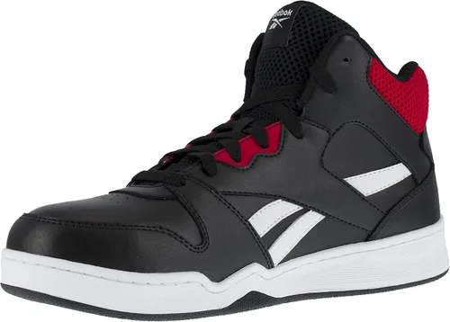 Vista 5 de Reebok Bb4500 - Zapatos deportivos de trabajo para hombre, diseño con puntera de seguridad y caña alta, Negro, 11 Wide