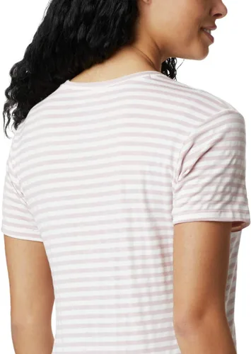 Vista 5 de Columbia Women's Essential Elements Striped Short Sleeve Shirt