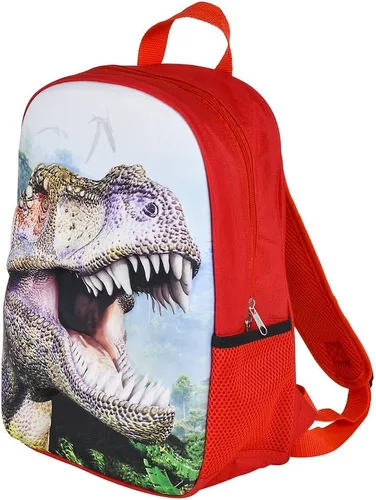 Vista 2 de Rhode Island Novedad 3D espuma T-rex mochila 3D