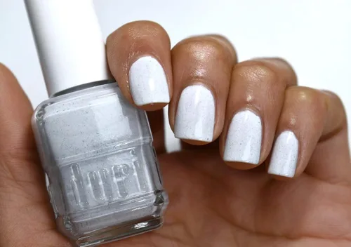 Vista 6 de duri Esmalte de uñas, 771 Speck-tacularly Me, acabado azul pastel moteado
