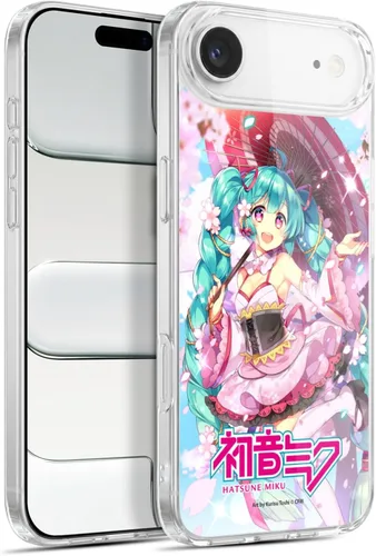 Vista 57 de Head Case Designs Licencia Oficial Hatsune Miku Gráficos Lindos Carcasa de Gel [Protección de Grado Militar] Compatible con Apple iPhone 7