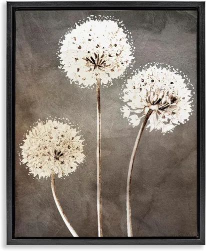 Vista 34 de Stupell Industries Stellar Design Studio - Lienzo decorativo con marco flotante, gris, 17 x 21 pulgadas, fácil de colgar y resistente, fabricado