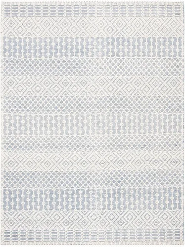 Vista 39 de SAFAVIEH Natura Collection - Alfombra decorativa de 2 x 3 pies, color marfil, con flecos de lana marroquí bohemia, hecha a mano, ideal para zonas