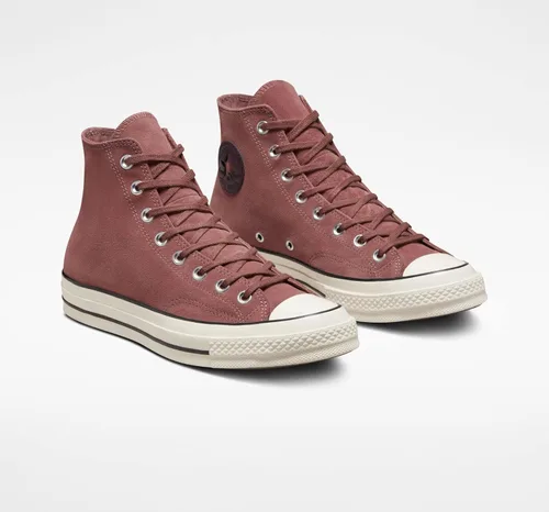 Vista 2 de Converse Chuck 70 Hi Suede SaddleGarzaNegro