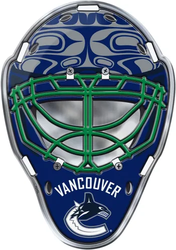 Vista 21 de FANMATS Emblema de máscara NHL Auto NHL Colores Team