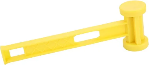 Vista 4 de Martillo de estaca portátil para tienda de campaña, martillo de camping de plástico de 10.2 pulgadas, ligero para clavos, martillo para tienda