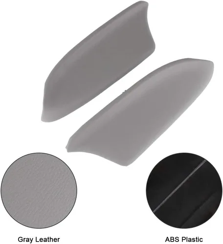 Vista 7 de LUJUNTEC Paneles de puerta delantera reposabrazos se adapta a 2008-2012 para Honda para Accord Door Armrest Gris (2PCS)