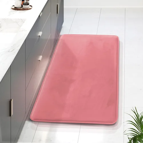 Vista 63 de Clara Clark tapete para baño, regadera o tina, de gomaespuma, negro, antiderrapante Camel Oro