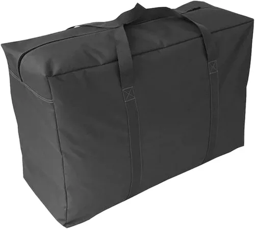 Vista 6 de Bolsa de almacenamiento extra grande, impermeable, resistente, Oxford, organizador de equipaje de viaje, plegable, bolsa de lavandería, bolsa