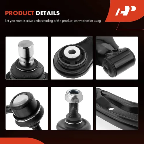 Vista 9 de A-Premium 4 piezas Kit de suspensión delantera, enlaces de barra estabilizadora delantera de brazo de control inferior, compatible con Mazda 2 2011