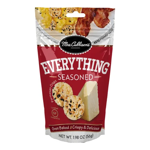 Vista 7 de Mrs. Cubbison's Crisps de Queso, Cheddar, Crisps de Queso Cheddar, 1.98 onzas (paquete de 1)