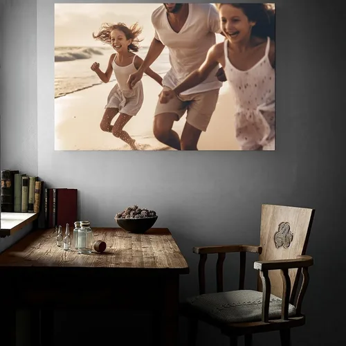 Vista 7 de JDBeehpy Impresiones en lienzo personalizadas con tus fotos para fotos de boda, fotos de familia/mascotas/imagen de arte de pared, póster ideal