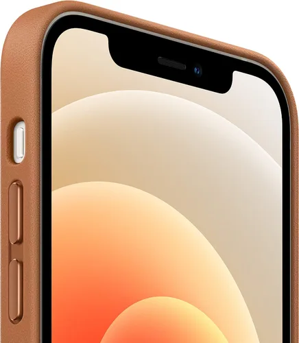 Vista 2 de Apple Funda de cuero para iPhone 12 y iPhone 12 Pro con Magsafe - Marrón Saddle