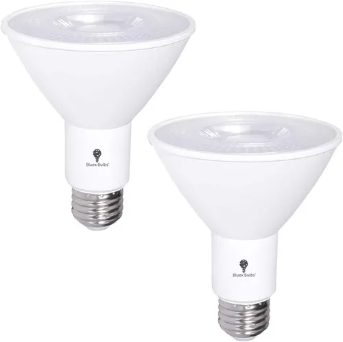 Vista 8 de Paquete de 2 bombillas LED PAR30 de inundación del anochecer al amanecer para exteriores con sensor de fotocélula, 12W equivalente a 100 vatios