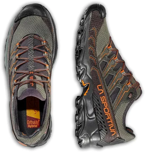 Vista 5 de La Sportiva Ultra Raptor II - Tenis de senderismo para hombre, color carbonosol hawaiano, 13.5 de ancho, CarbonoSol hawaiano