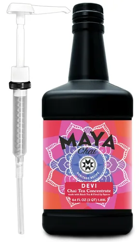 Vista 14 de Maya Chai Concentrado de té, Devi, Extra Spice, Heritage Recipe, 6 onzas líquidas