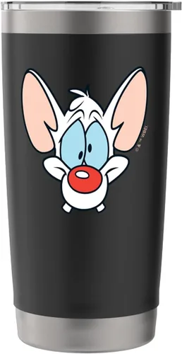Vista 3 de Pinky and the Brain Pinky - Vaso aislado de acero inoxidable