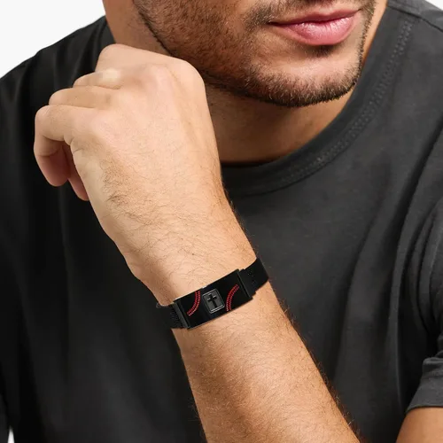 Vista 2 de Regalos de graduación, pulsera de fútbol, fútbol, baloncesto, béisbol, regalos de pulsera, pulseras de cruz de fe para hombres, bautismo, primera