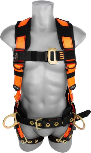 Vista 8 de FRONTLINE FALL PROTECTION Arneses + Anillo en D + Múltiples Estilos + Cumple con OSHA y ANSI