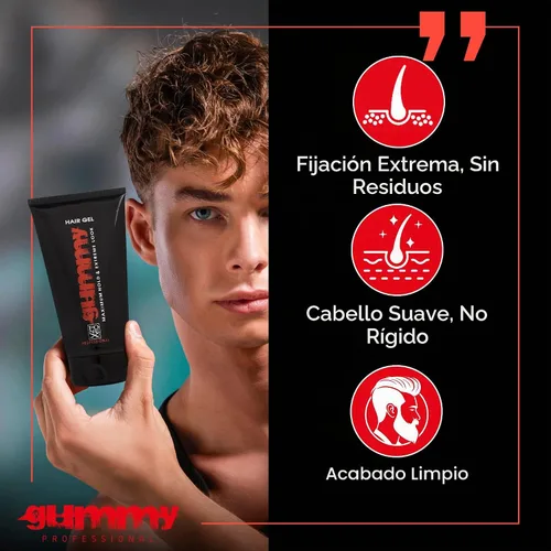 Vista 3 de Cera para cabello de Fonex Gummy Professional