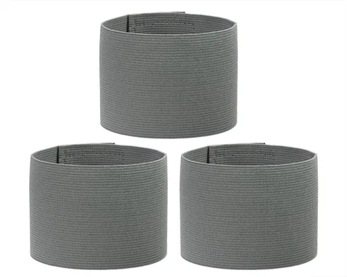 Vista 10 de ONLYKXY 3 brazaletes de capitán de 2.75 x 12.79 pulgadas, ajustable, para fútbol, baloncesto, voleibol, escuela, competencia, entrenador, jugadores