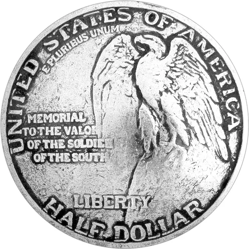 Vista 7 de American Eagle Half Dollar - Moneda de reproducción de 1-1/4 pulgadas (2 unidades)