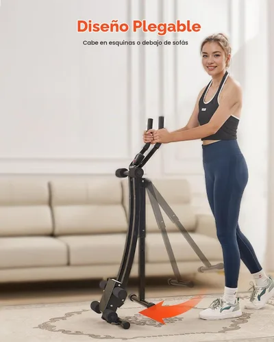 Vista 6 de VEVOR AB Workout Machine, Ab Workout Equipment at Home Gym, Core & Abdominal Trainers for Women, 440 lbs Weight Capacity Strength Training Ab