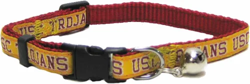 Vista 4 de Pets First Accesorios universitarios para mascotas, collar de gato, marea carmesí de Alabama, talla única