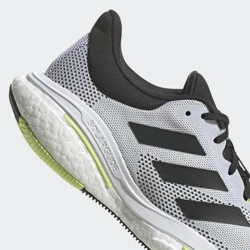 Vista 7 de adidas Solarglide 5 Zapatos para hombre, Núcleo NegroGris SeisCarbono, 6.5