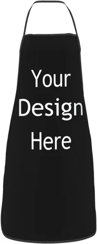 Vista 7 de Delantales personalizados para hombres y mujeres: añade tus divertidos delantales personalizados con regalos con imágenes