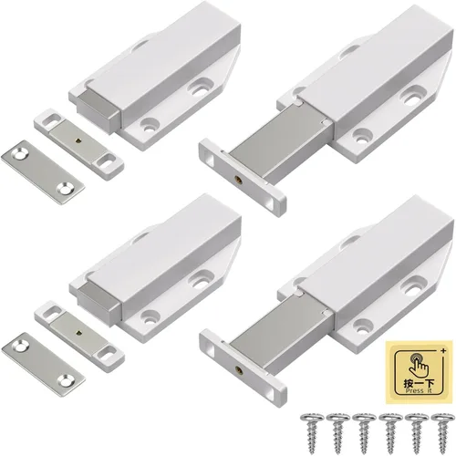 Vista 13 de Touch Latch Jiayi - Cerradura magnética de resorte para puerta grande, cierre oculto para puerta grande, cierre de puerta oculta, cierre a presión