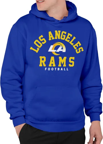 Vista 21 de Junk Food NFL - Sudadera con capucha unisex para adultos con logotipo de equipo clásico