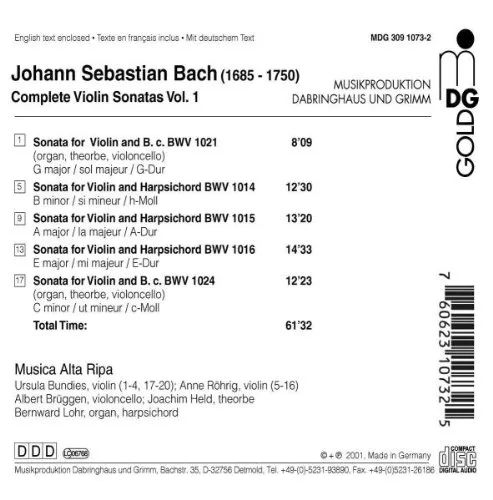 Vista 2 de Violin Sonatas 1