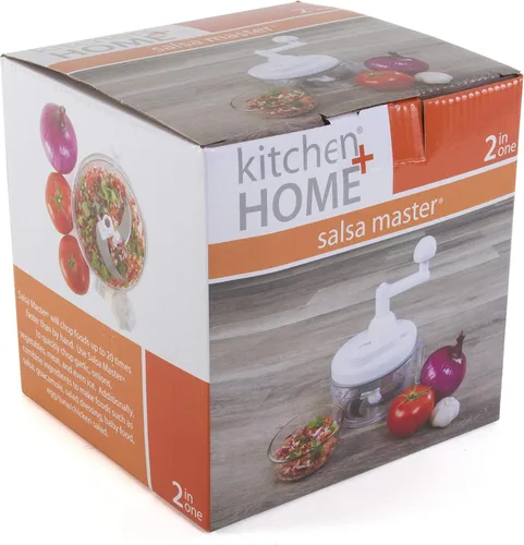 Vista 6 de Salsa Master. Máquina para hacer salsa, picar de alimentos, mezclar y batir. Manual.