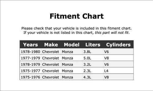 Vista 2 de Filtro de bomba de combustible compatible con Chevrolet Monza 1975 1976 1977 1978 1979 1980 PC-95384 1980 1979 1978 1977 1976 1975