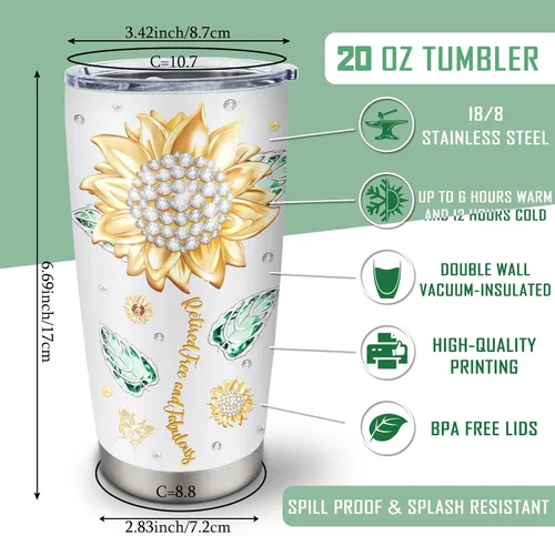 Vista 4 de Vaso de regalo de jubilación para mujer 2026 de 20 onzas, decoraciones de fiesta de jubilación, regalos para mujeres, compañeros de trabajo, amigas