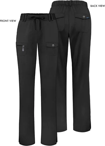 Vista 5 de Adar Pro Scrubs para mujer, pantalones de yoga ajustados para piernas
