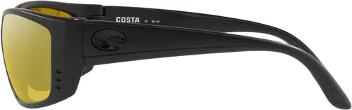 Vista 4 de Costa Del Mar Mens Fisch Rectangular Sunglasses