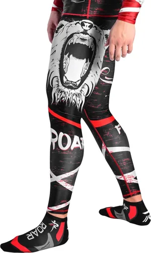 Vista 4 de Roar MMA - Pantalones de compresión para entrenamiento de gimnasio