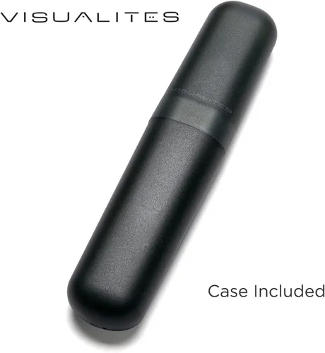 Vista 4 de Visualites Gafas de lectura sin montura ovaladas ligeras para hombres y mujeres - Modelo - VIS 5 Negro