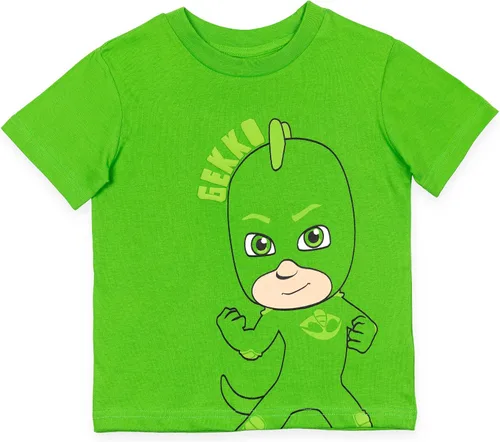 Vista 2 de PJ Masks Gekko Catboy Owlette Paquete de 3 camisetas gráficas