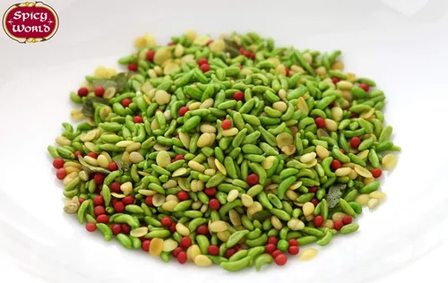 Vista 5 de Green Mukhwas - Dulces ambientadores de boca indios de 14 onzas Bolsa resellable por Spicy World