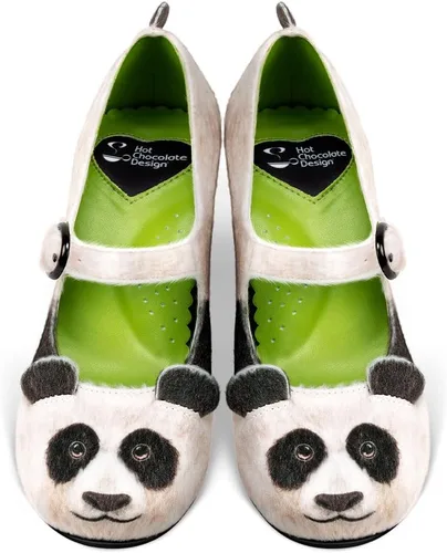 Vista 2 de Hot Chocolate Design Chocolaticas - Zapatos de tacón medio estilo Mary Jane, para mujer