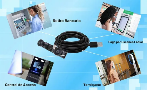 Vista 9 de ELP Cámara USB de doble lente de 4 MP, gran angular, 1080P 60 fps, Lightburn, mini UVC USB2.0 grabador láser módulo de cámara para computadora