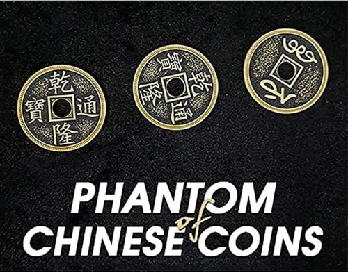 Vista 2 de blue-ther Fantasma de monedas chinas Trucos de magia Palacio Chino Moneda Apareciendo Desaparición Magia Cerca Ilusiones Trucos Mentalismo Apoyos
