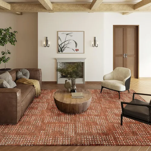 Vista 9 de Addison Rugs Eleanor AER31 - Alfombra beige de 1 pies 8 pulgadas x 2 pies 6 pulgadas, fácil de limpiar, lavable a máquina, no se desprende