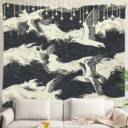 Vista 51 de Shrahala Brown Golden Tapestry, Lion Wall Hanging Hd Print Polyester Backdrop For Dorm Room Bedroom 30 X 40 In