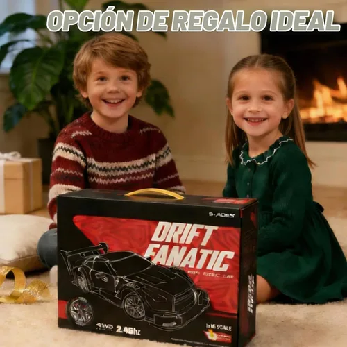 Vista 2 de RC Drift Car, escala 1:16 Drifting RC Cars 2.4GHz 4WD 24.9 mi/h