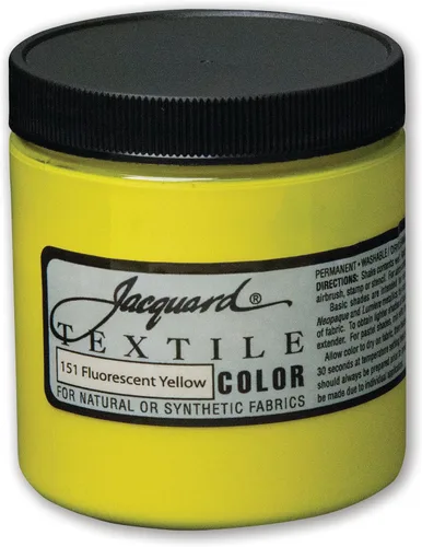 Vista 11 de Jacquard Pintura Textil 8 Oz Negro