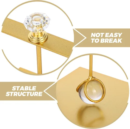 Vista 7 de SEWACC Metal Napkin Holder with Handle Gold Square Paper Napkin Stand for Kitchen and Dining Table Decor